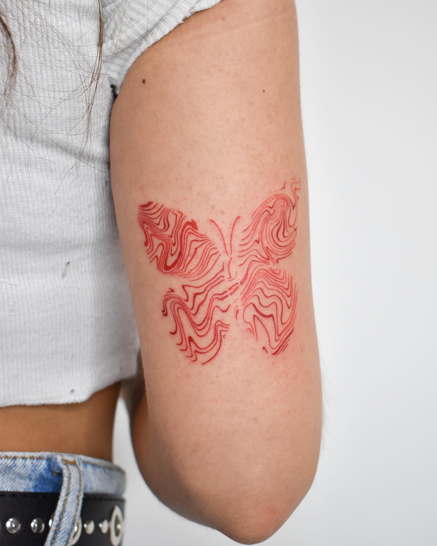 23 Red Ink Tattoo To Stand Out  Red ink tattoos, Red tattoos, Tattoos