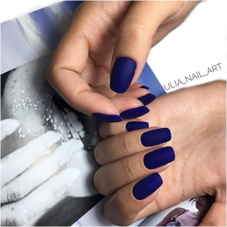 40 Royal Blue Nails Ideas you should try this year
