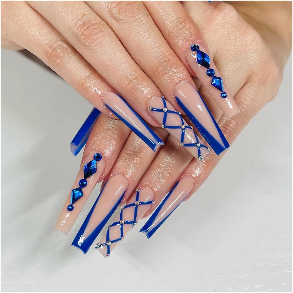 Nails Designs Blue
