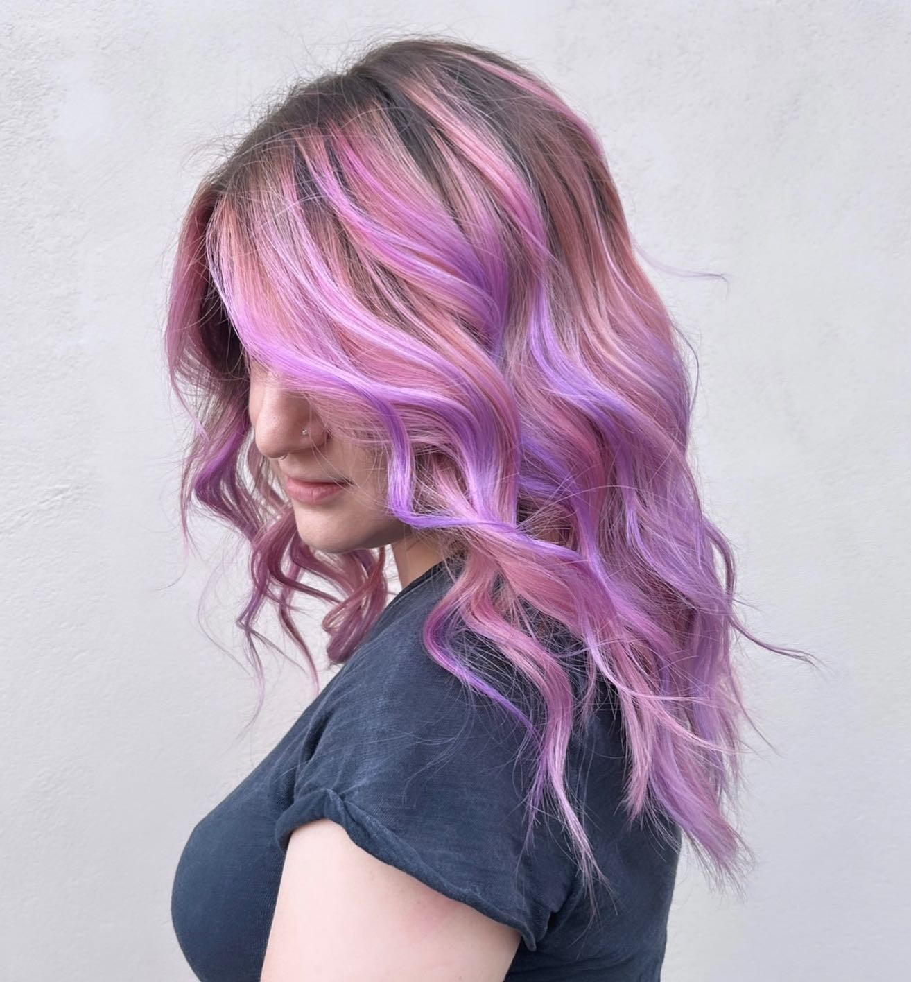 19 Pink And Purple Hair Ideas To Look Magical