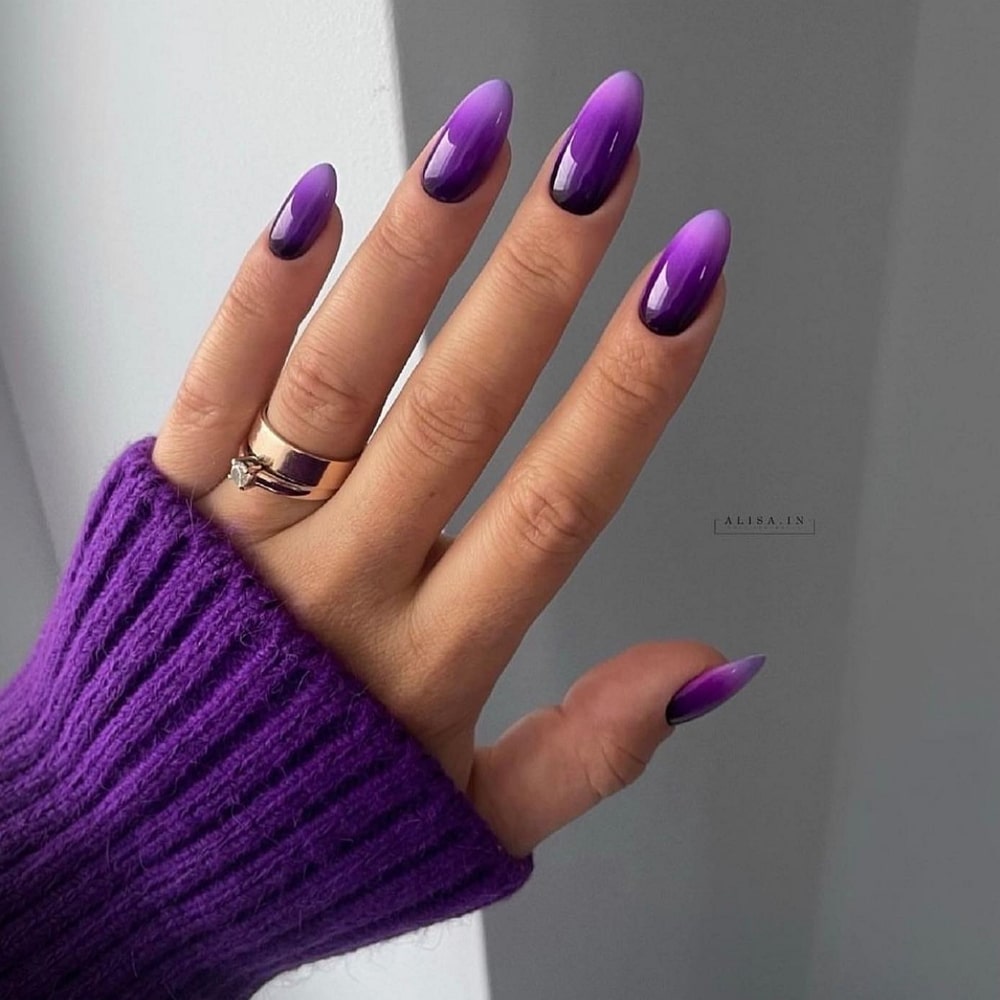 From Black to Purple Nails 
