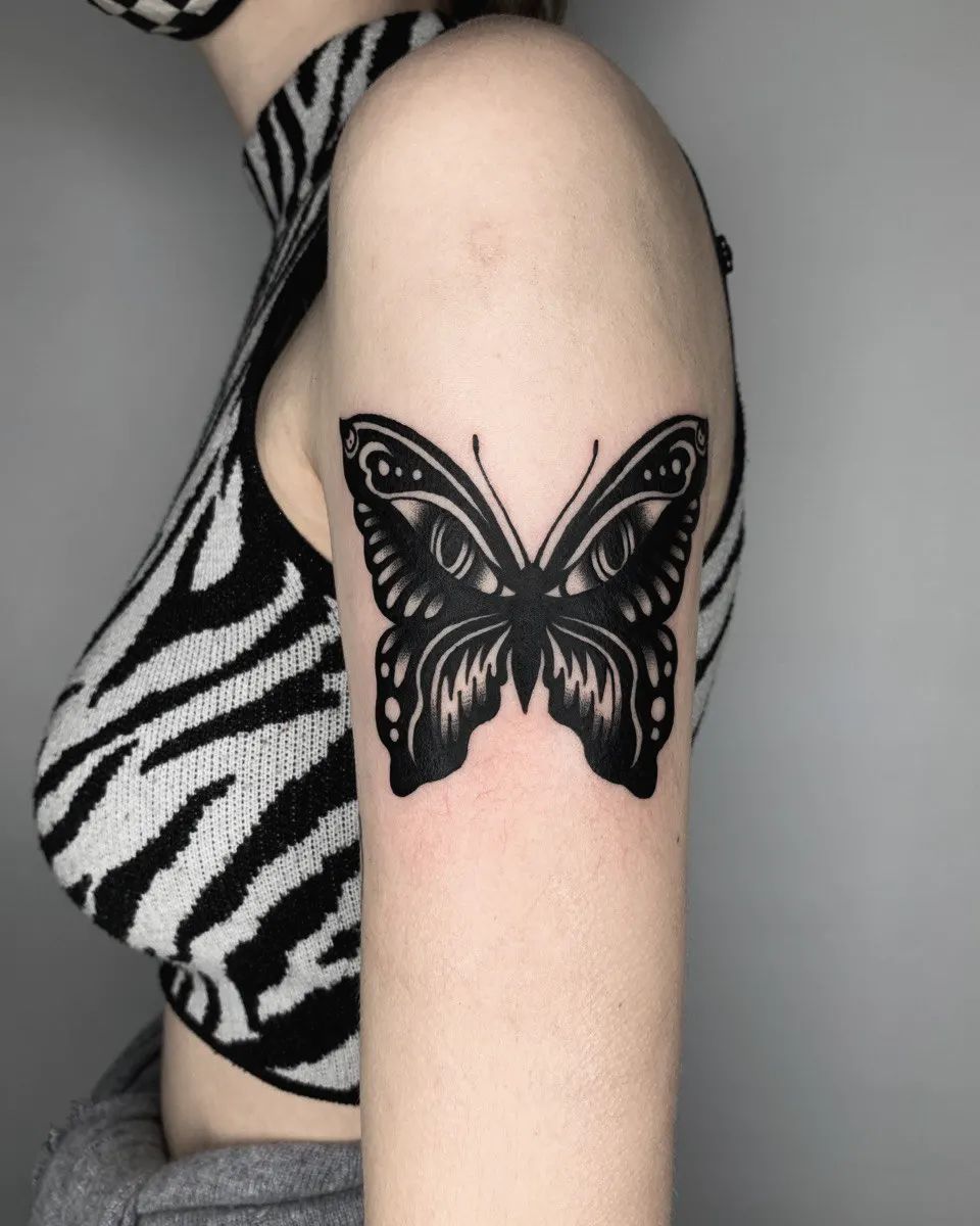 Butterfly Tattoo Designs and Meanings - 80 Ideas From Tattoo Artists`Instagrams