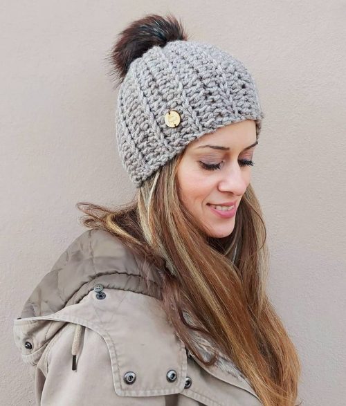 Simple Natural Hairstyle with Beanie