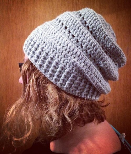 Short Curly Bob with Beanie
