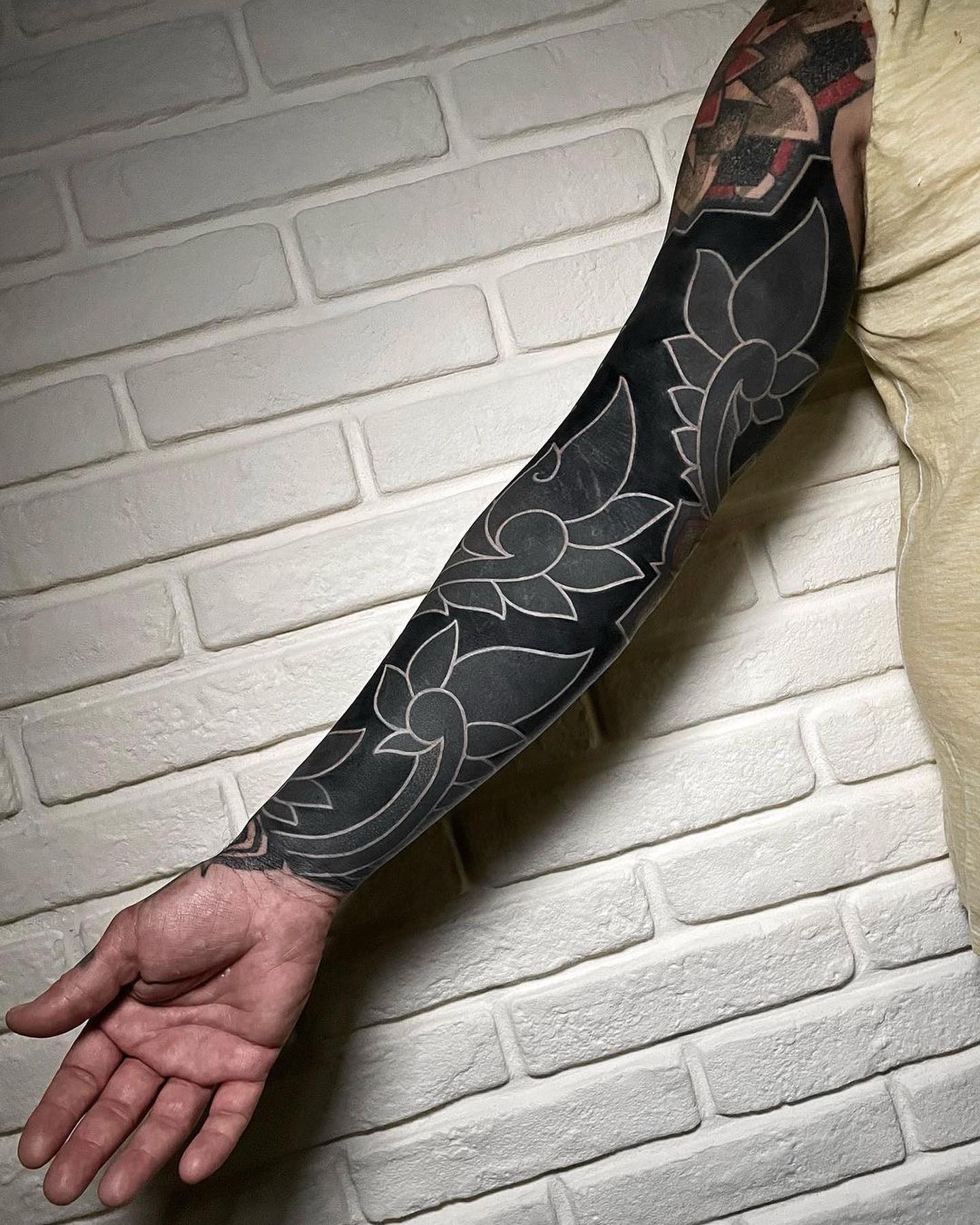 Blackout tattoo trend has people covering bodies in solid ink