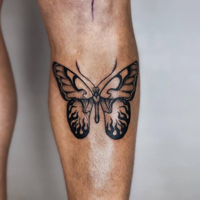 men butterfly tattoo meaning