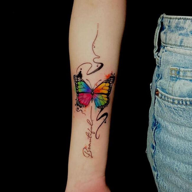 mental health butterfly tattoo meaning