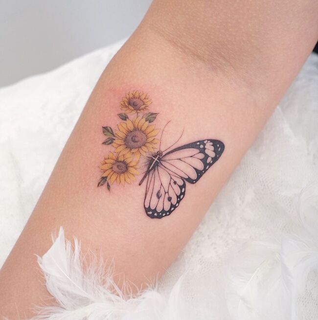 Butterfly Tattoo Designs and Meanings - 80 Ideas From Tattoo Artists ...