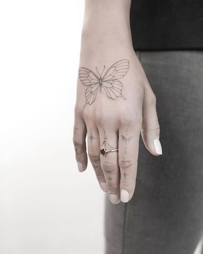 Butterfly Tattoo Designs and Meanings - 80 Ideas From Tattoo Artists ...