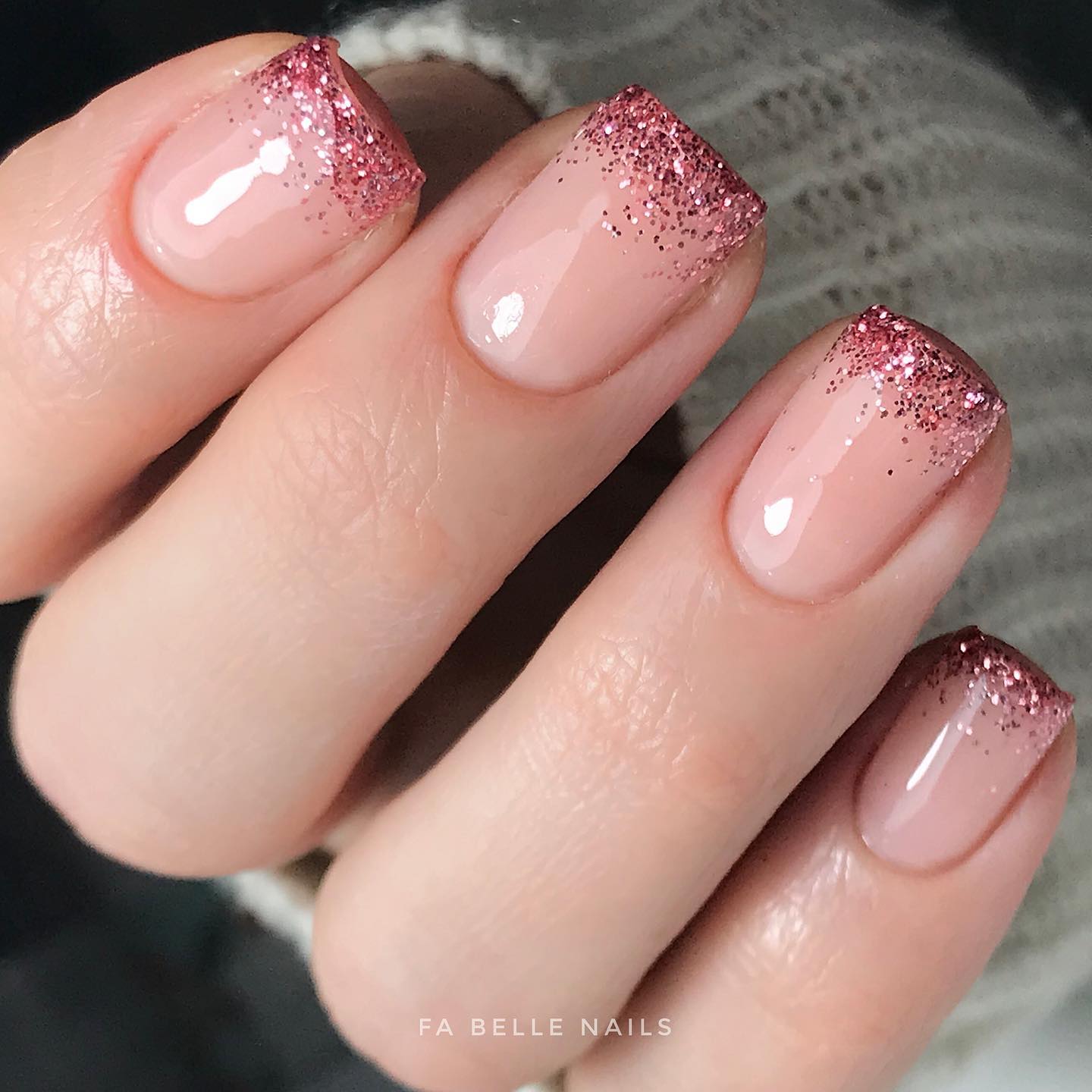 How to Do Glitter Ombre Nail Art