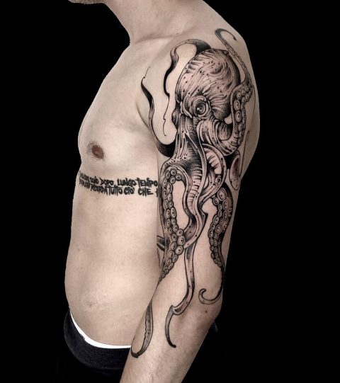 Octopus Tattoo Design and Meaning– 95 Ideas