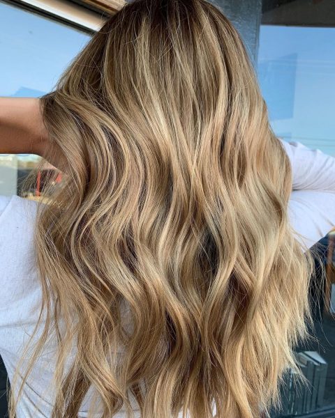 Dirty blonde ombre