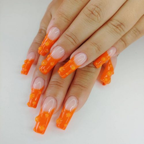 Francuski manicure 3D