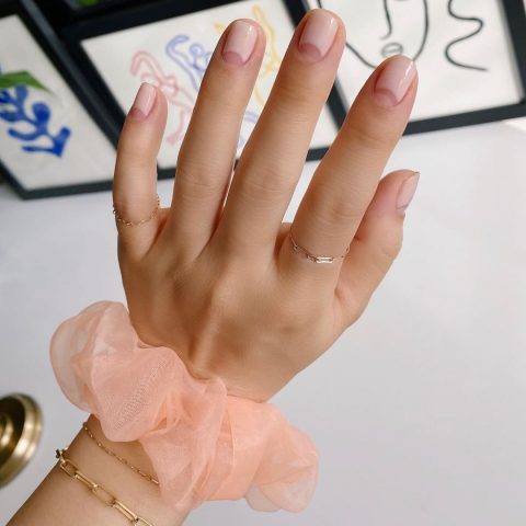 Light Pink Nude Nails