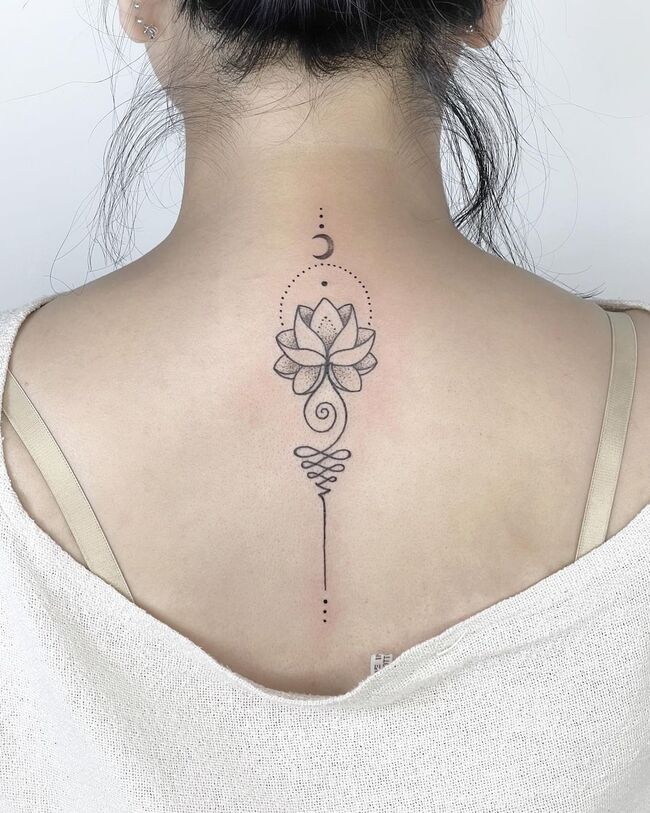  Positive Energy Tattoo for woman