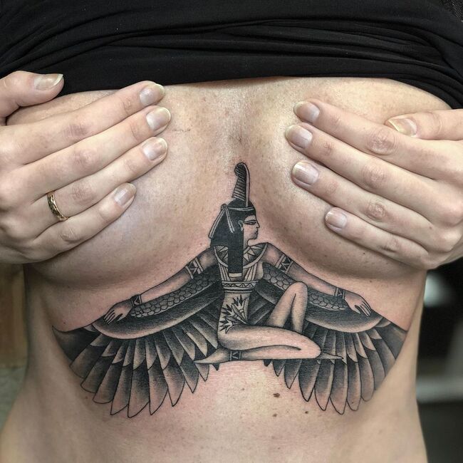 Egyptian Goddess Tattoo