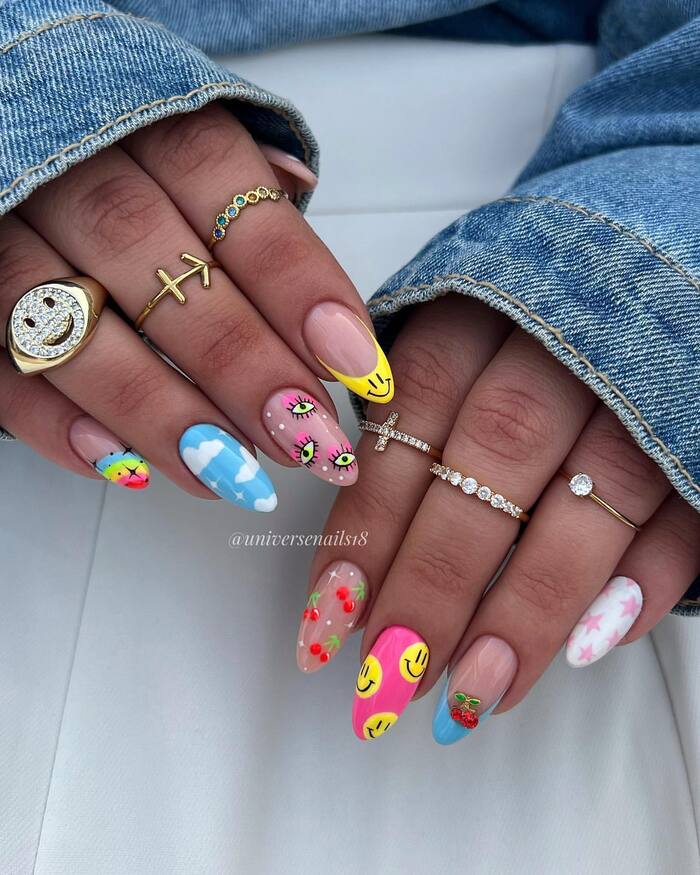 110 Cute Summer Nails Ideas for a Stunning Seasonal Look in 2024