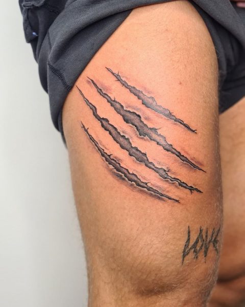 Wolf’s Claw Tattoo