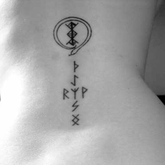 Красивые татуировки знака зодиака Овен